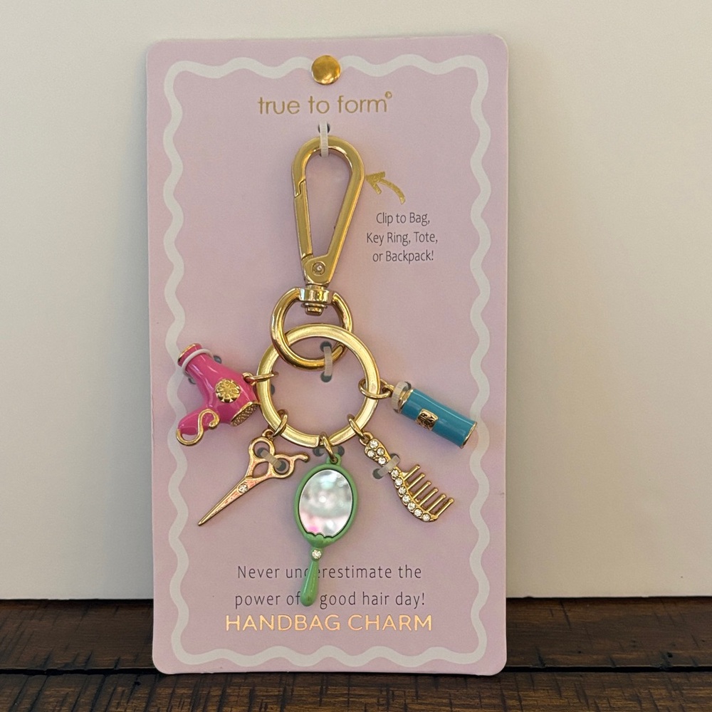 ☀️True to Form Hairdressers Bag Charm
